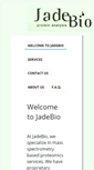Mobile Screenshot of jadebio.com